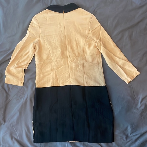 TAN and BLACK VERO MODA DRESS - Picture 2 of 2